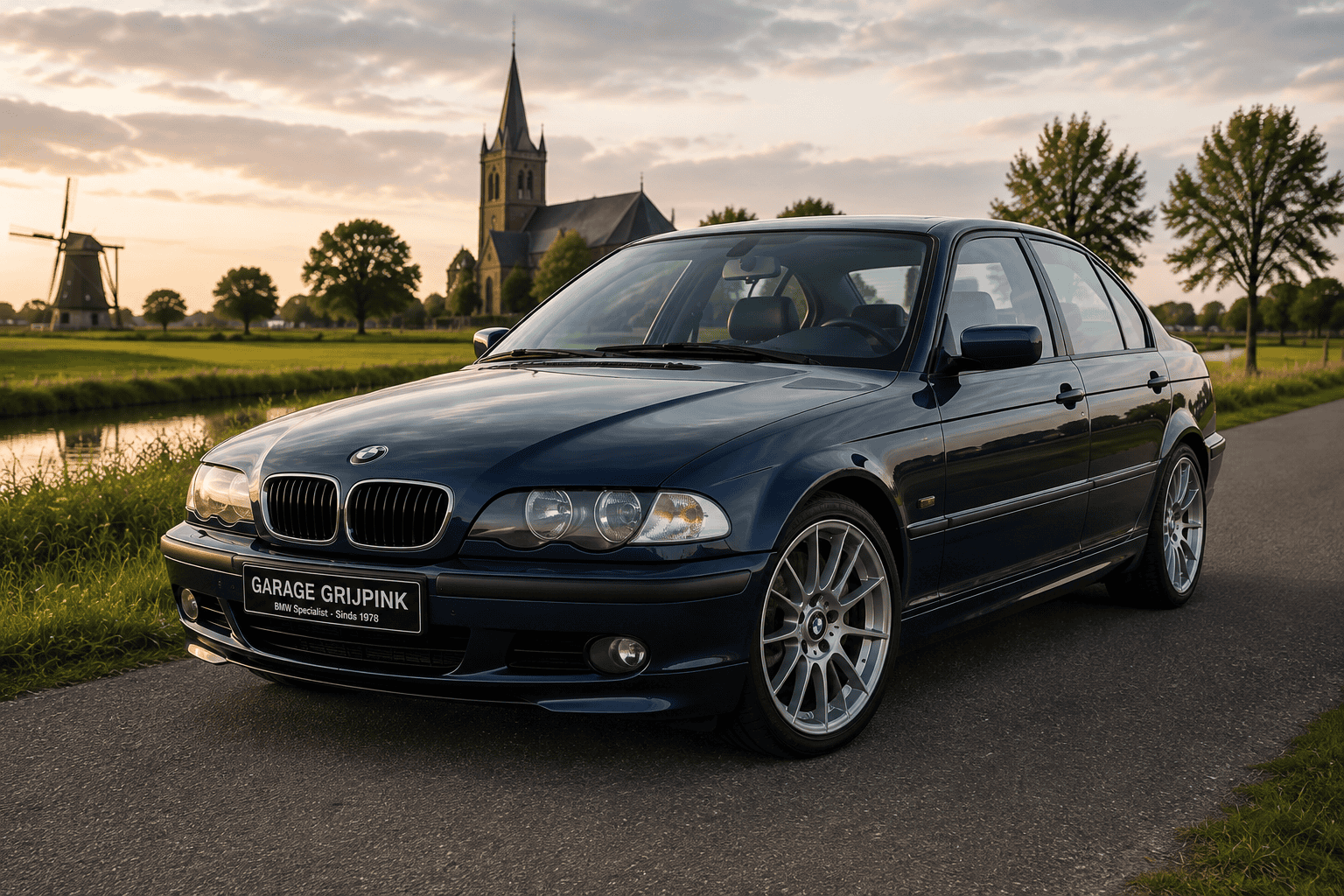 BMW E46 bij Garage Grijpink BMW specialist in Zweins Friesland